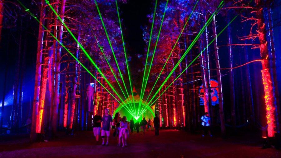 Dancing In the Woods: Electric Forest