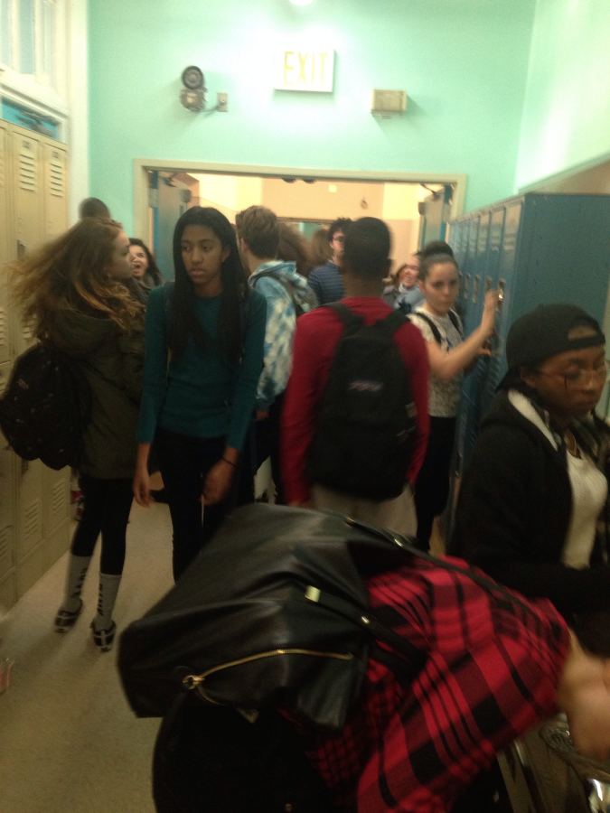 Hallway Gridlock Hits MBHS