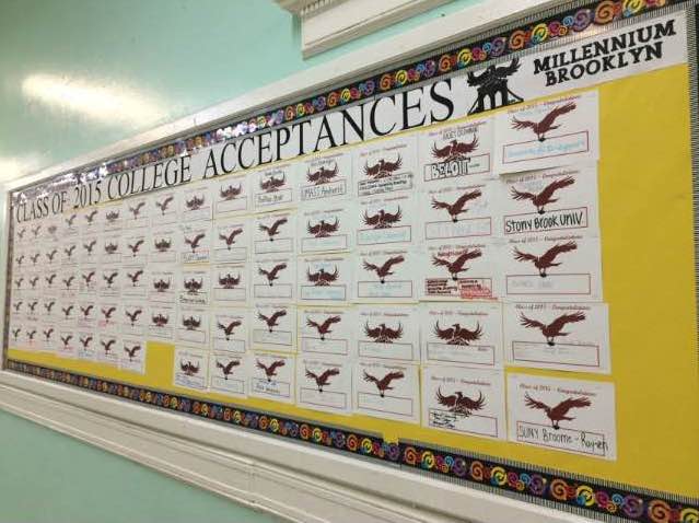 Congratulations to MBHSs Founding Class on their College Acceptances